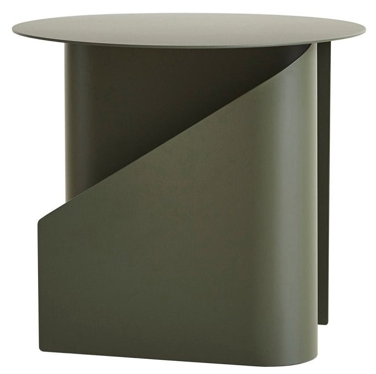 Sentrum Side Table - Woud - Outdoor Furniture - Warm Grey - HORNE