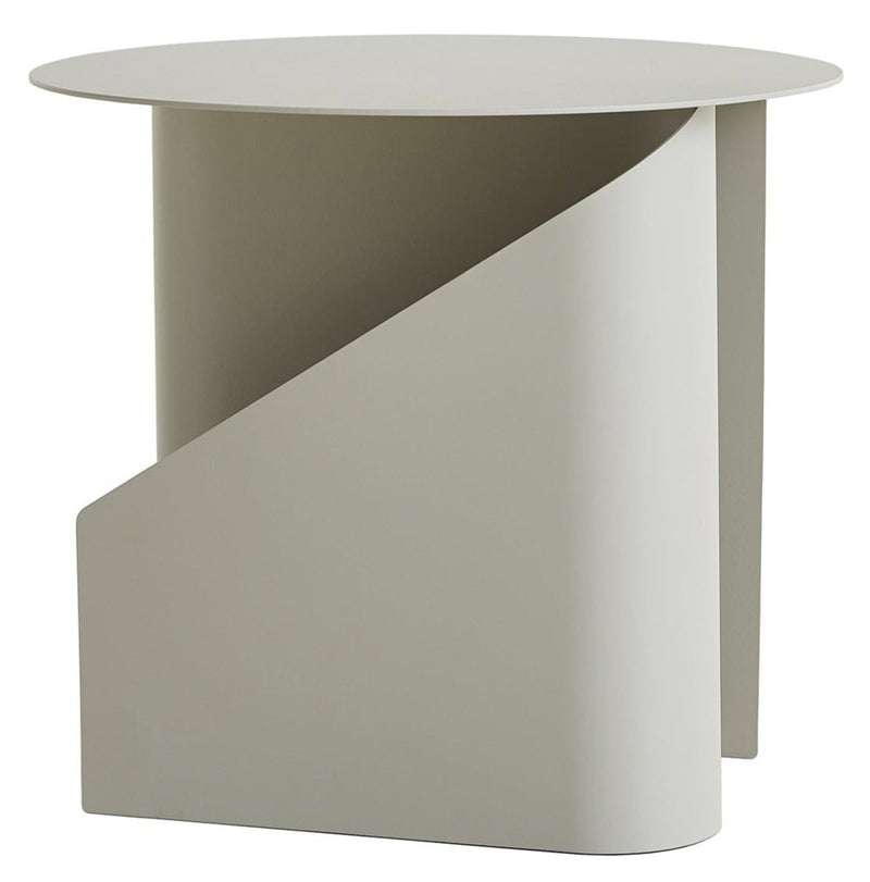 Sentrum Side Table - Woud - Outdoor Furniture - Warm Grey - HORNE