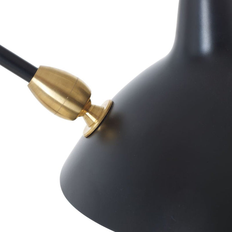 Serge Mouille 1-Arm Rotating Sconce