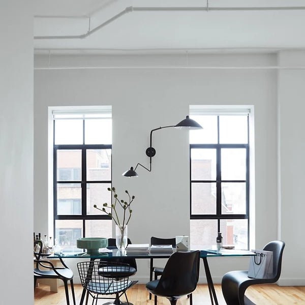 Serge Mouille 2-Arm Rotating Sconce