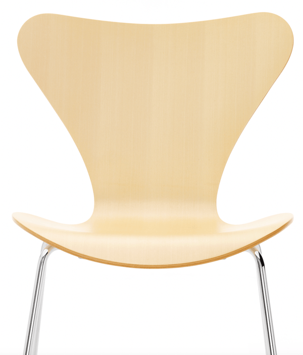 Series 7 - Clear Lacquered - Fritz Hansen - Chairs - Maple - Chromed Steel - HORNE
