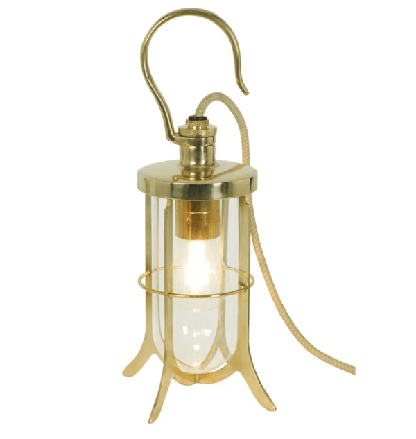 Ship's Hook Light - Davey Lighting - Table + Task - Polished Brass - HORNE
