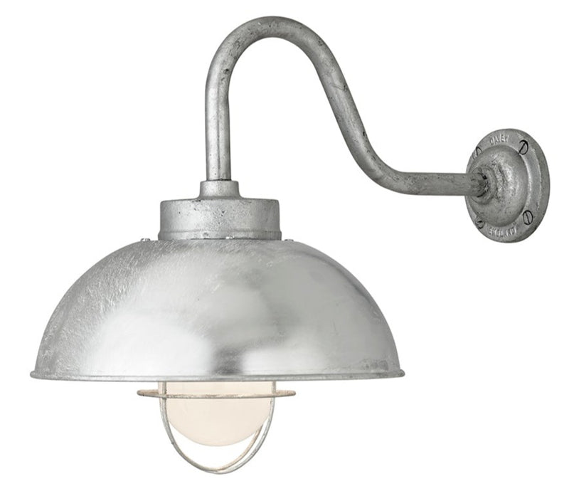Shipyard Wall Light - Davey Lighting - Outdoor Lights - Galvanized Steel, Clear Glass - HORNE