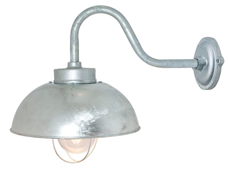 Shipyard Wall Light - Davey Lighting - Outdoor Lights - Galvanized Steel, Clear Glass - HORNE