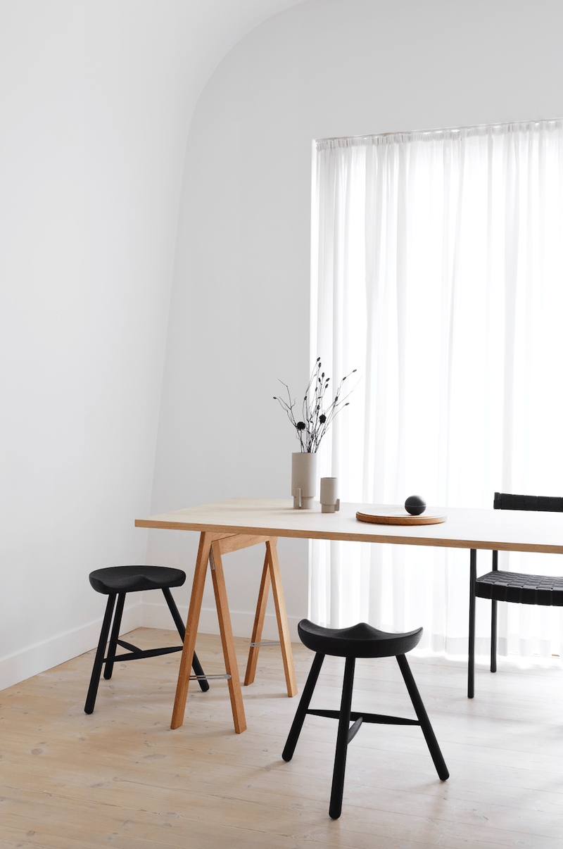 Shoemaker Chair™ - Form + Refine - Chairs - Small - Black - Stained Beech - HORNE