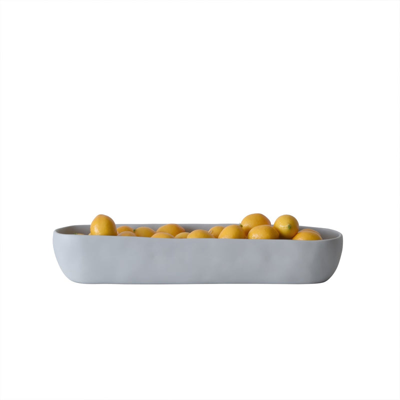 Cuadrado Short Centerpiece Bowl - Tina Frey - Serveware - White - HORNE