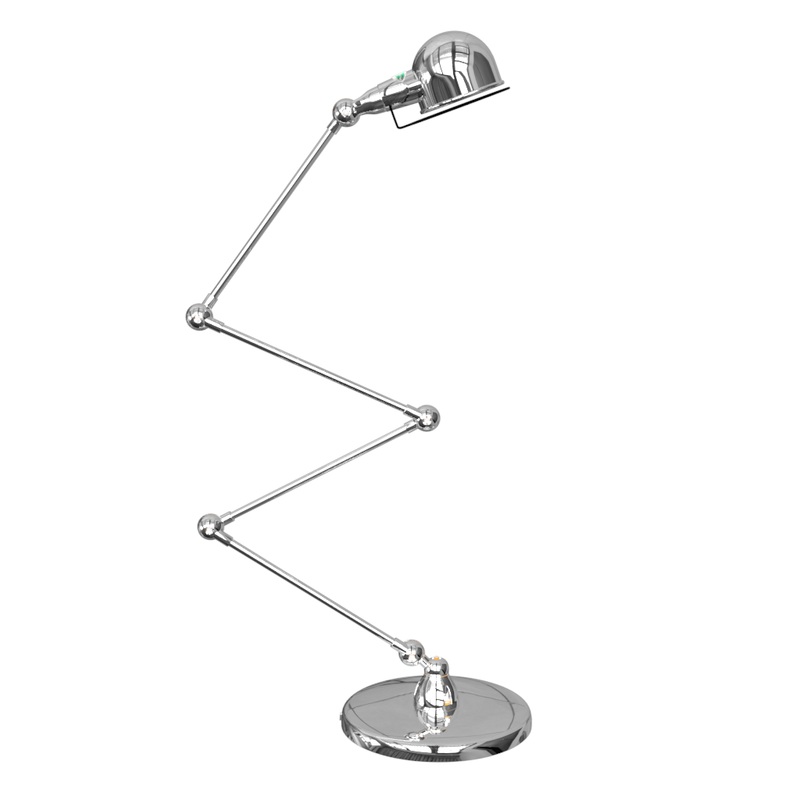 Signal Zig - Zag Floor Lamp - SI433 - Jielde - Floor Lamps - Matte - Mustard - RAL1003 - HORNE