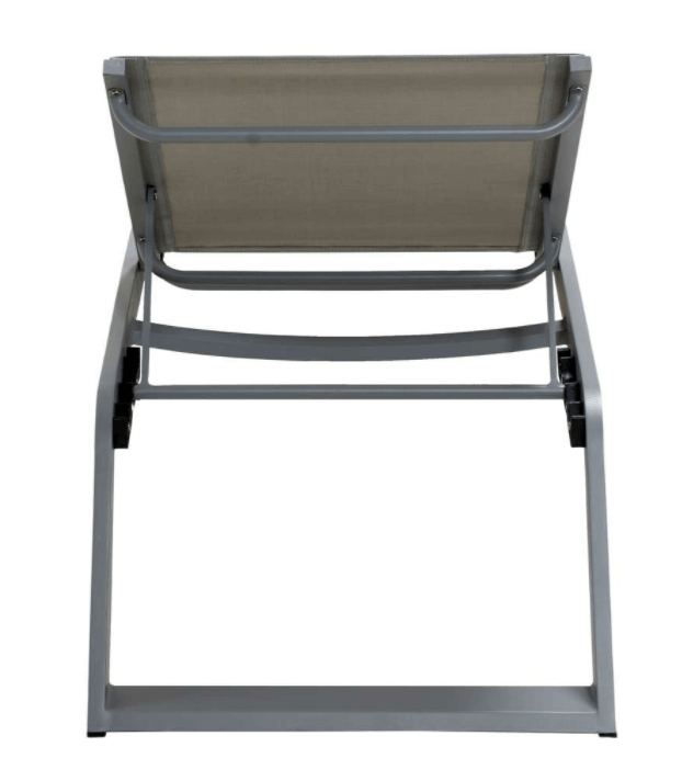 Siesta Sunbed - Cane Line - Outdoor Furniture - Grey - No Cushion - HORNE