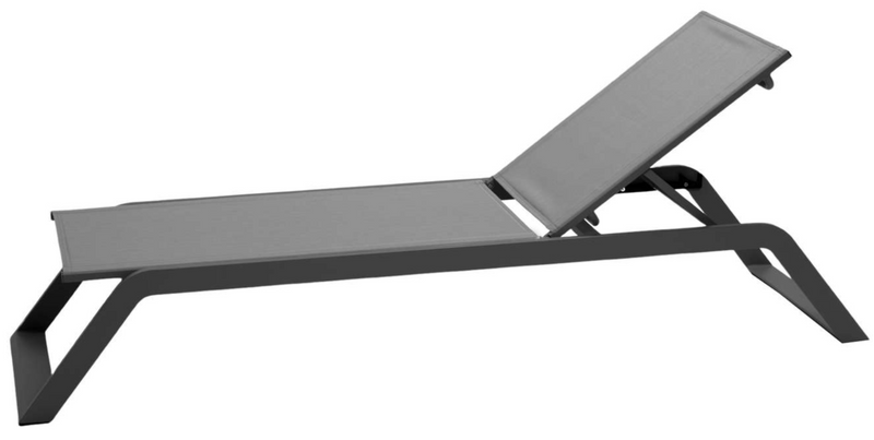 Siesta Sunbed - Cane Line - Outdoor Furniture - Grey - No Cushion - HORNE