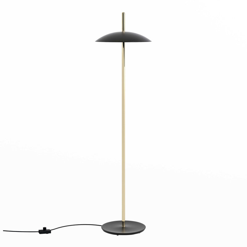 Signal Floor Lamp - Souda - Floor Lamps - White x Brass - 2700K - Warm White - HORNE