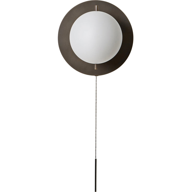 Signal Sconce - Workstead - Wall Sconces - Hewn Brass - With Pull Chain - HORNE