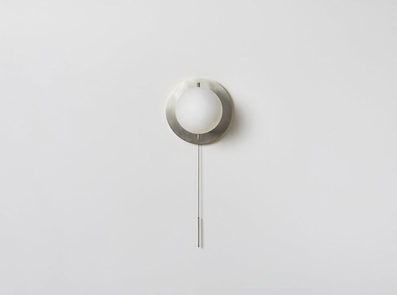 Signal Sconce - Workstead - Wall Sconces - Hewn Brass - With Pull Chain - HORNE