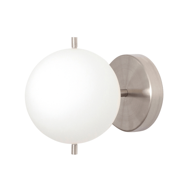 Signal Solo Wall Sconce - Workstead - Wall Sconces - Brushed Nickel - HORNE