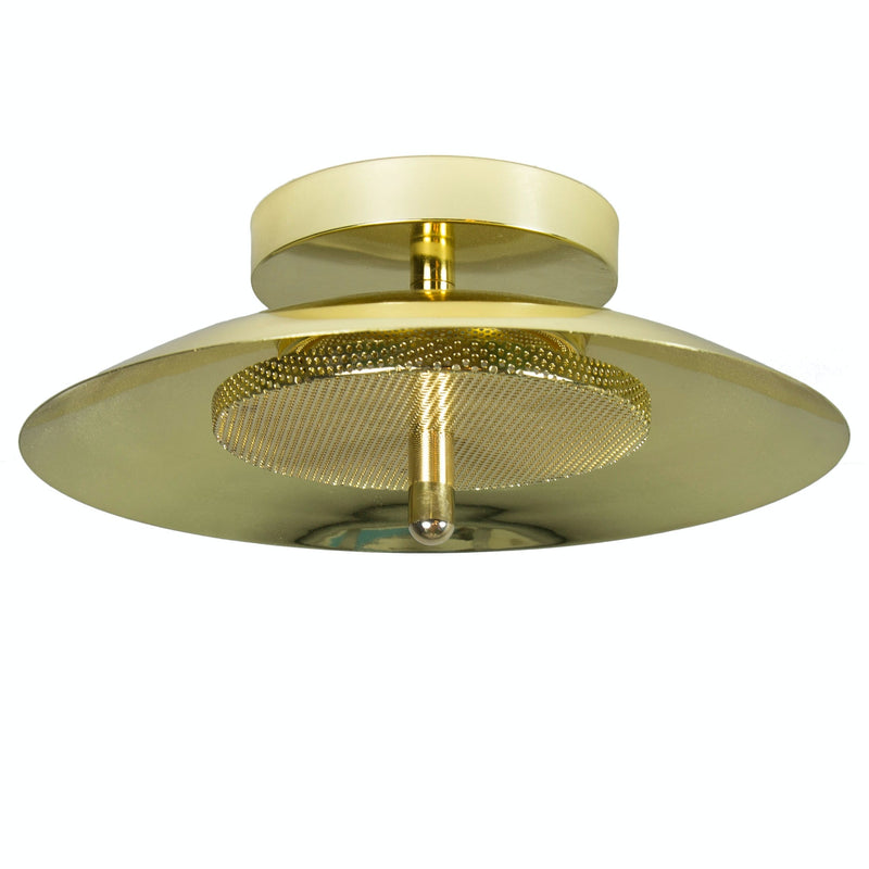 Signal Wall/Ceiling Light - Flush Mount - Souda - Ceiling Lights - White - Brass - 2700K - Warm White - HORNE
