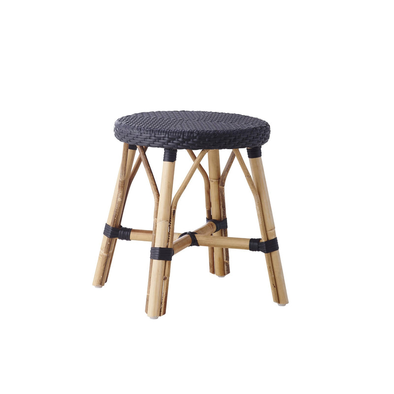 Simone Dining Stool - Sika Design - Stools + Benches + Ottomans - Black / Black Dots - HORNE