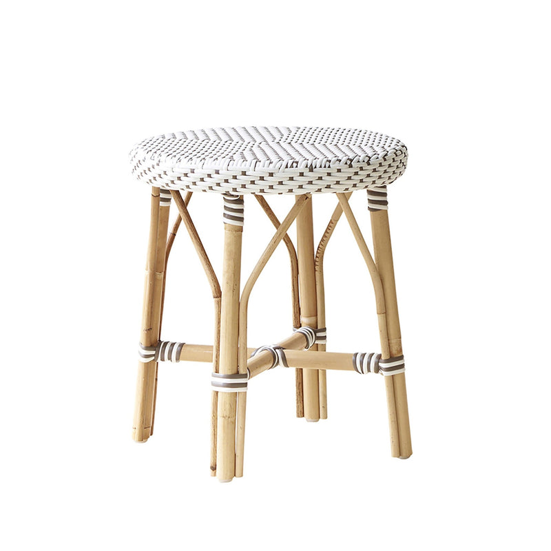 Simone Dining Stool - Sika Design - Stools + Benches + Ottomans - Black / Black Dots - HORNE