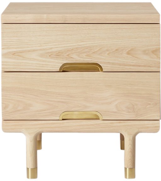 Kalon Studios Simple Ash Wood Side Table