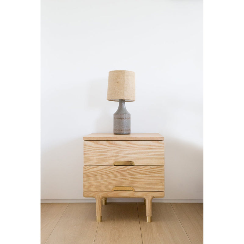 Kalon Studios Simple Ash Wood Side Table