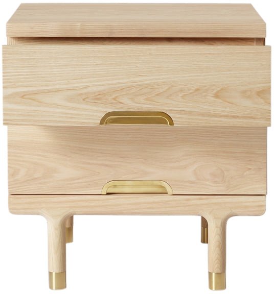 Kalon Studios Simple Ash Wood Side Table