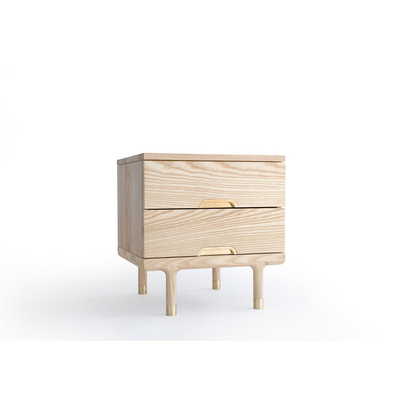 Kalon Studios Simple Ash Wood Side Table