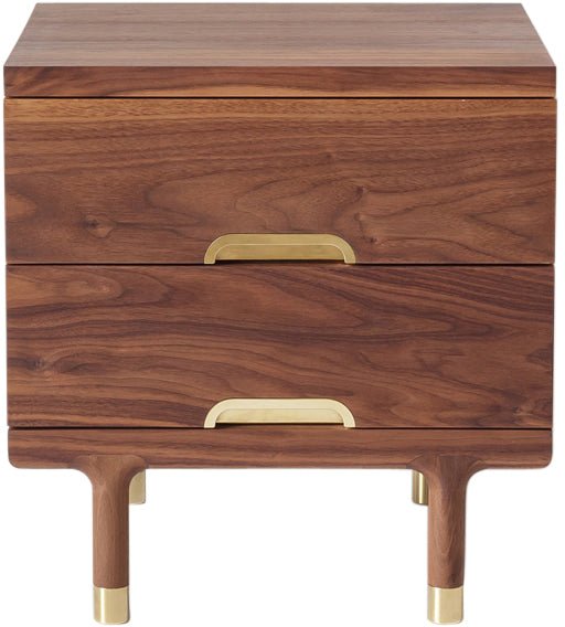 Simple Side Table - Walnut - Kalon Studios - Bedside Tables - HORNE