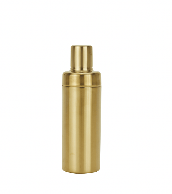 Simple Brass Cocktail Shaker - Hawkins New York - Drinkware - HORNE