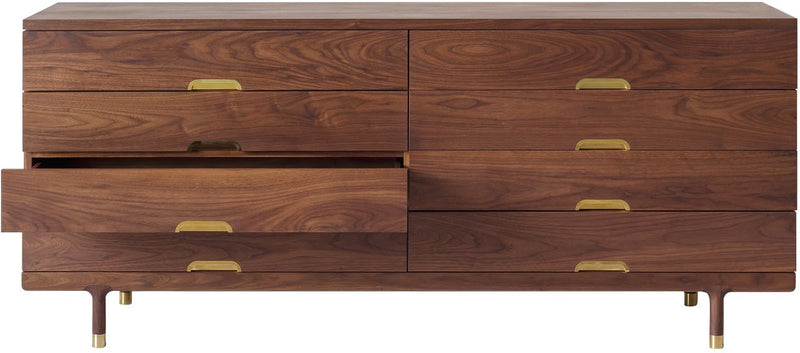 Simple Dresser - Walnut - Kalon Studios - Dressers - HORNE