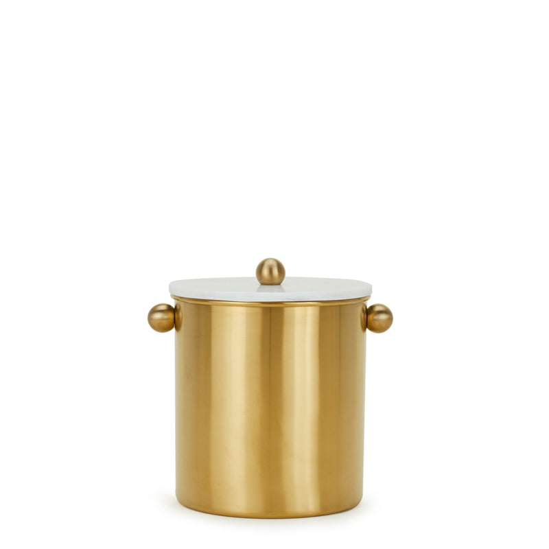 Simple Ice Bucket - Hawkins New York - Barware - Ice Bucket + Tongs - HORNE