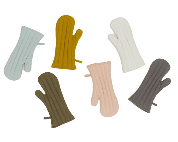 Simple Linen Oven Mitt - Hawkins New York - Kitchen Tools - Ivory - HORNE