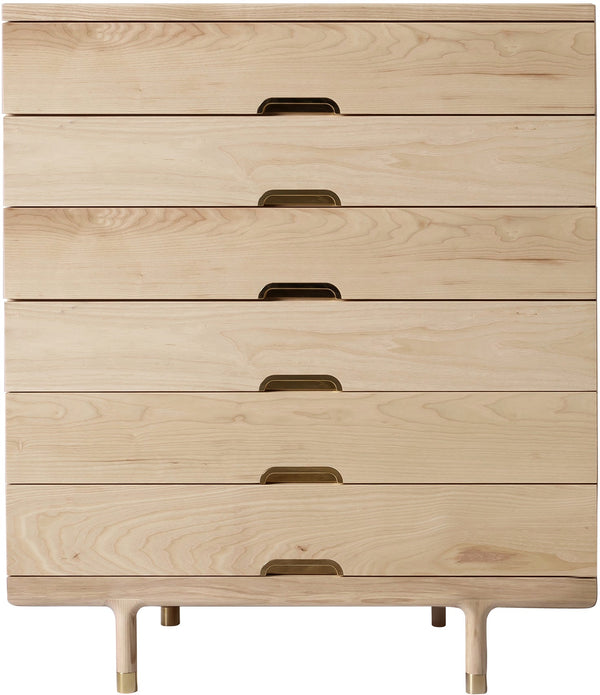 Simple Tallboy Dresser - Kalon Studios - Dressers - Ash - HORNE
