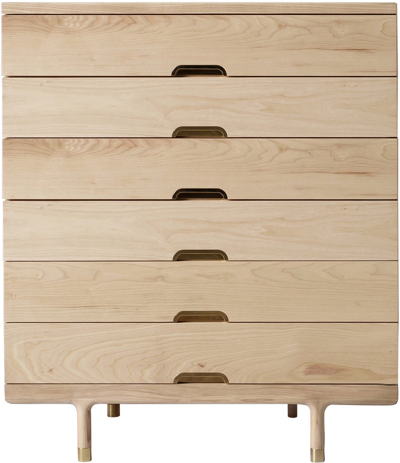 Simple Tallboy Dresser - Kalon Studios - Dressers - Ash - HORNE