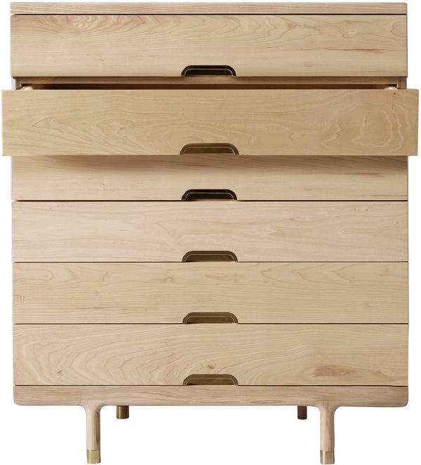 Simple Tallboy Dresser - Kalon Studios - Dressers - Ash - HORNE