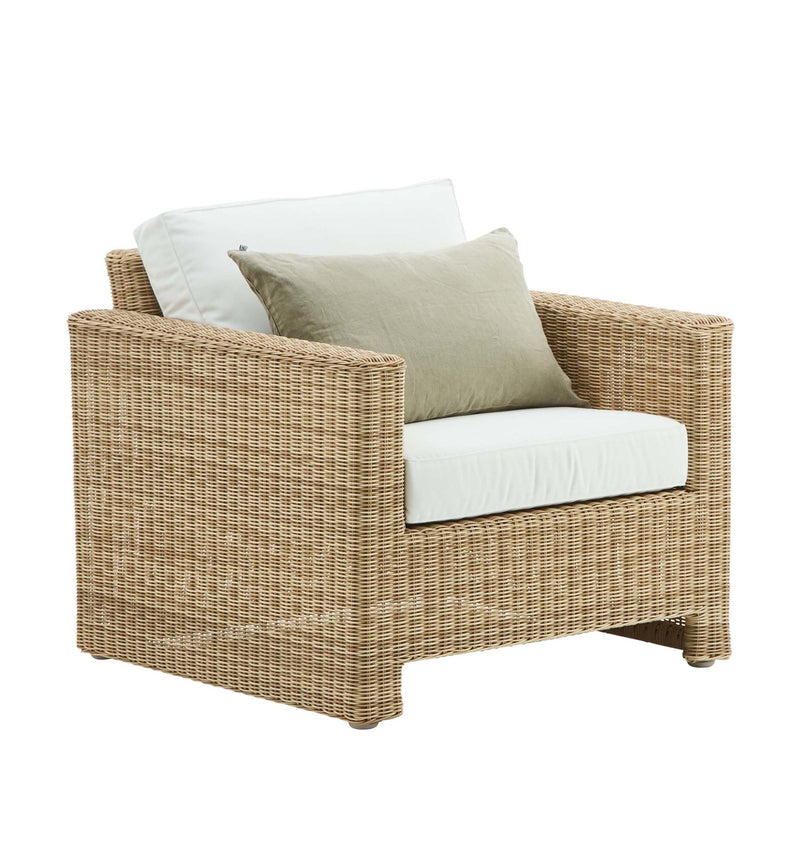 Sixty Lounge Chair - Exterior - Sika Design - Outdoor Furniture - Antique - Tempotest Canvas White - HORNE