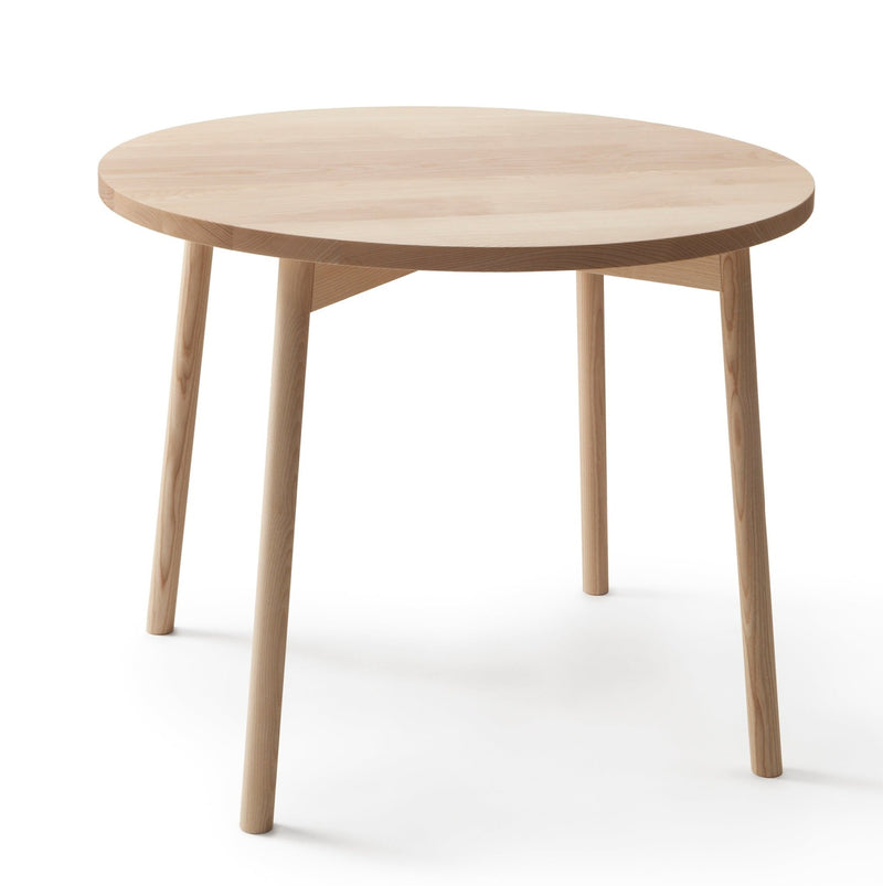 Skandi Table - Round - Nikari - Tables + Desks - Ash - HORNE