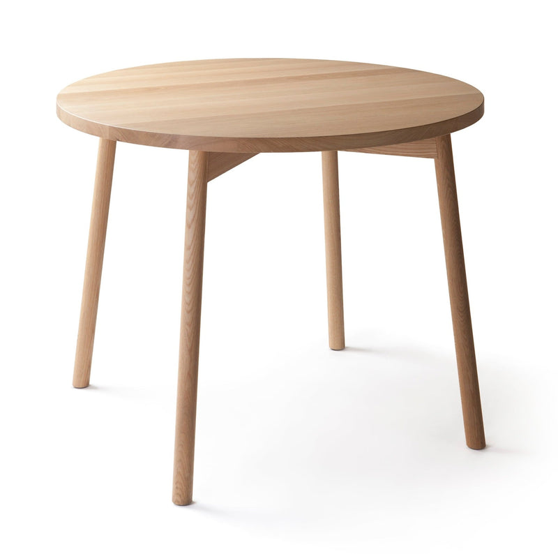 Skandi Table - Round - Nikari - Tables + Desks - Ash - HORNE