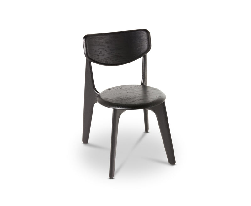 Slab Dining Chair - Tom Dixon - Chairs - Black Oak - Black Oak - HORNE
