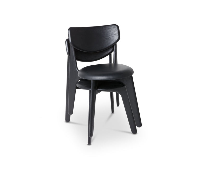 Slab Dining Chair - Tom Dixon - Chairs - Black Oak - Black Oak - HORNE