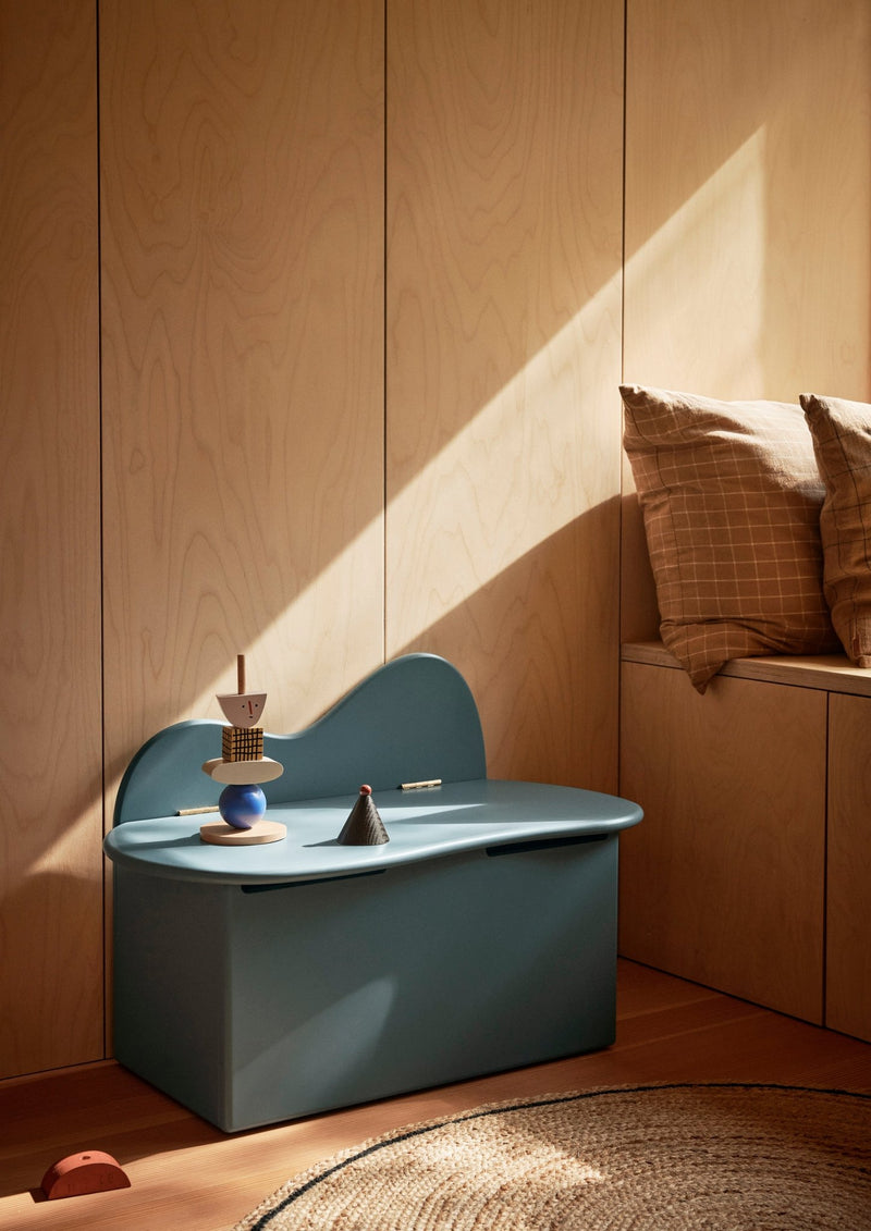 Slope Storage Bench - Ferm Living - Shelving - Cashmere - HORNE