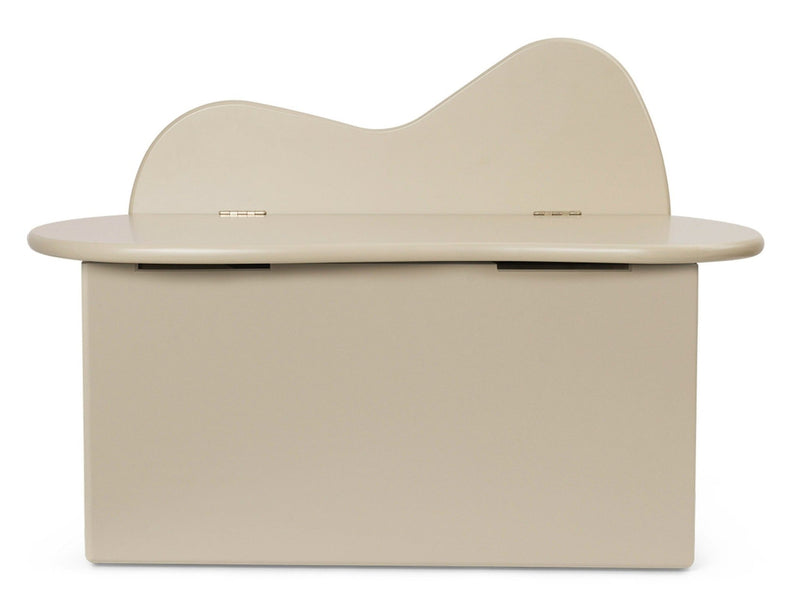 Slope Storage Bench - Ferm Living - Shelving - Cashmere - HORNE