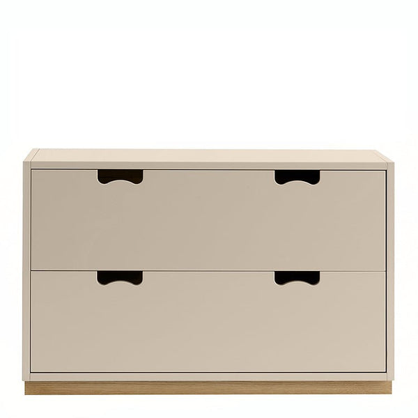 Snow Drawer A2 - Asplund Drawers - Natural Oak P1 - 05 Light Grey - HORNE