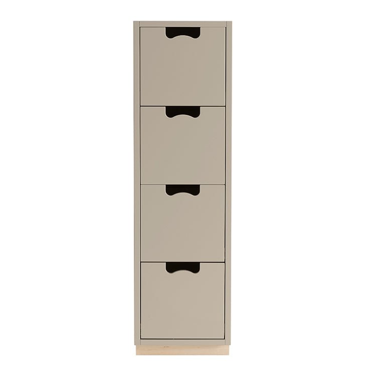 Snow Drawer J4 - Asplund Drawers - Natural Oak P1 - 05 Light Grey - HORNE