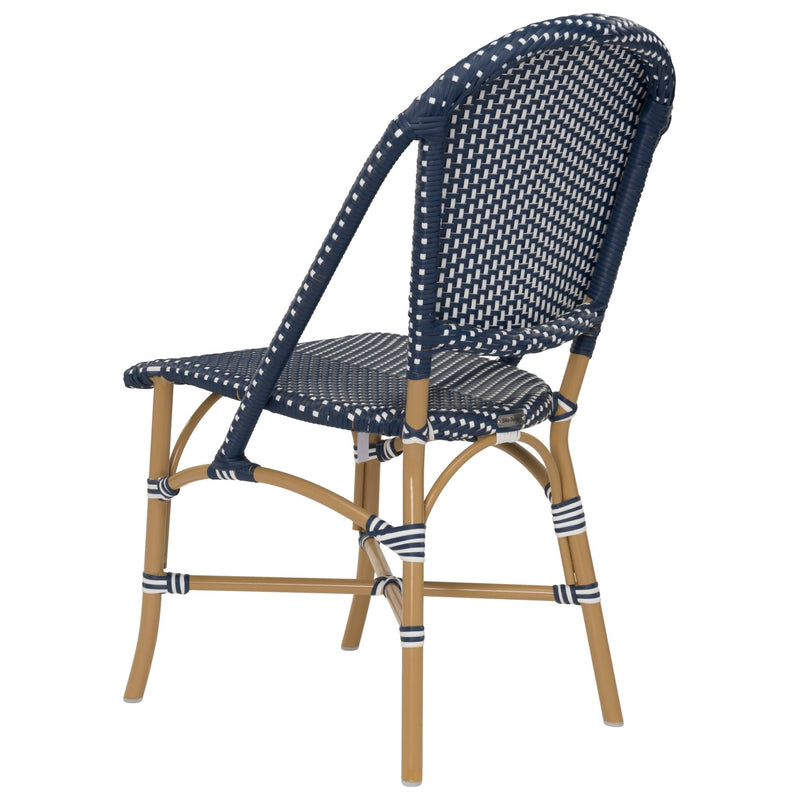 Sofie Outdoor Dining Side Chair - Sika Design - Outdoor Furniture - Black / White Dots - HORNE