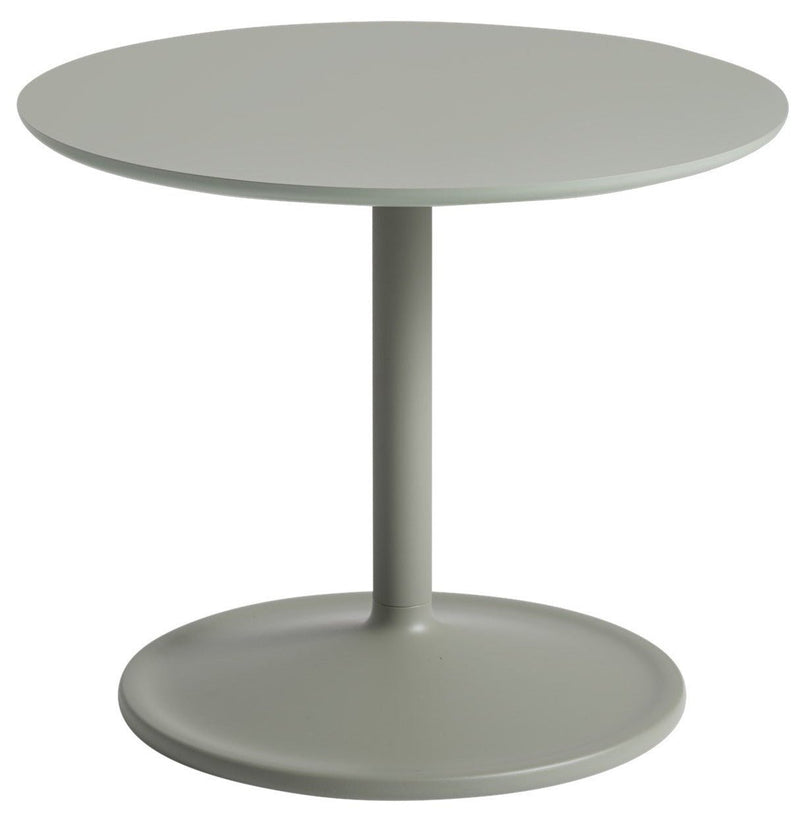 Soft Side Table - Round - Muuto - Bedside Tables - Size 1 - Dusty Green Laminate/Dusty Green - HORNE