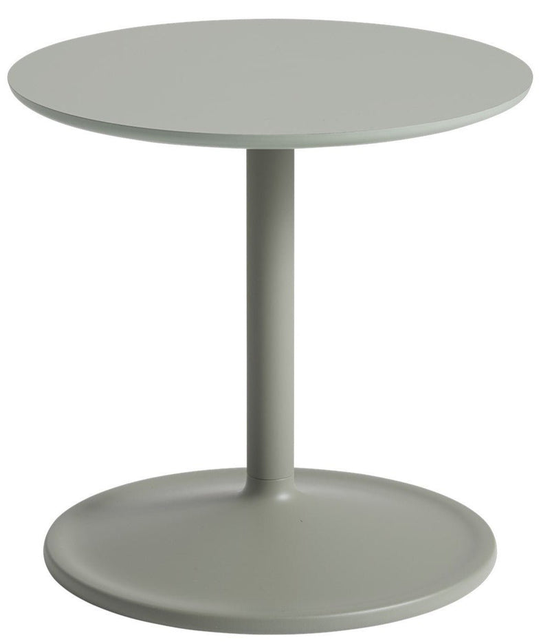 Soft Side Table - Round - Muuto - Bedside Tables - Size 1 - Dusty Green Laminate/Dusty Green - HORNE
