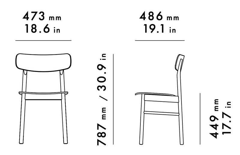 woud Soma Dining Chair - Woud - Chairs - Oiled Oak - HORNE