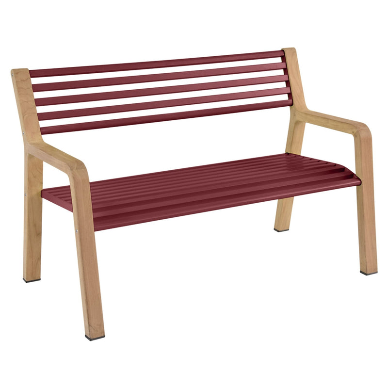 Somerset Bench - Fermob - Outdoor Furniture - Acapulco Blue - HORNE