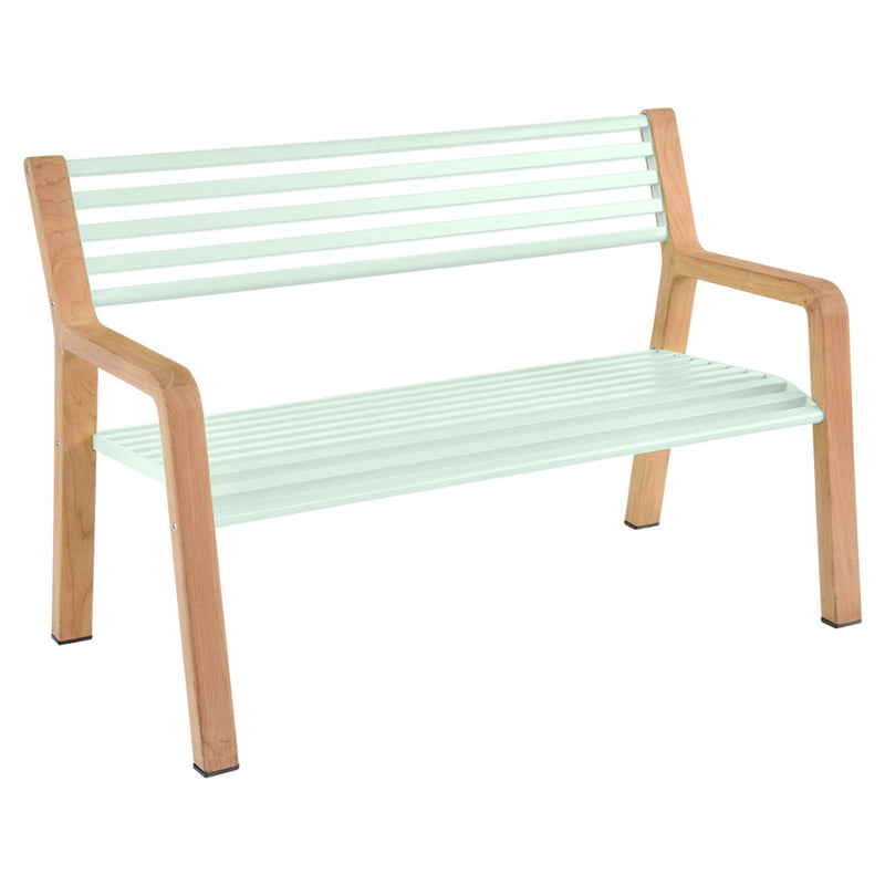 Somerset Bench - Fermob - Outdoor Furniture - Acapulco Blue - HORNE
