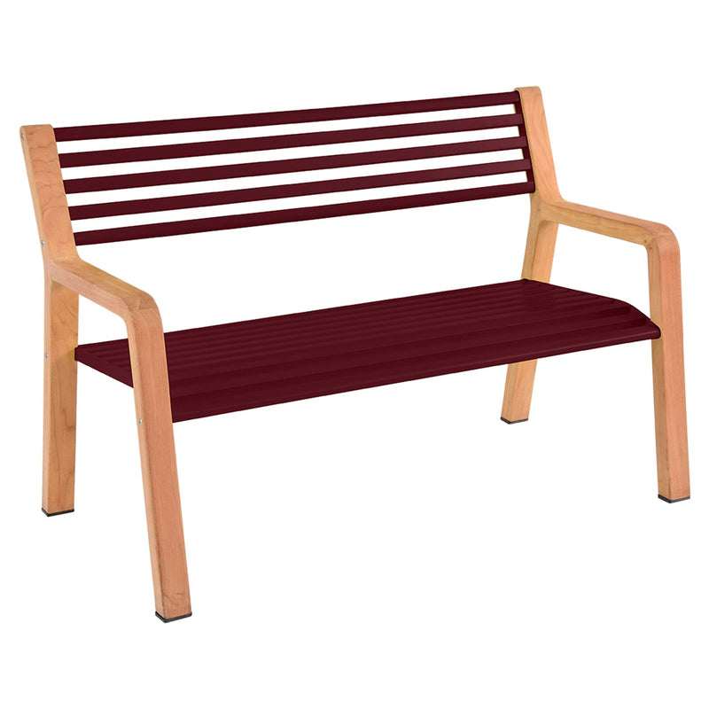 Somerset Bench - Fermob - Outdoor Furniture - Acapulco Blue - HORNE