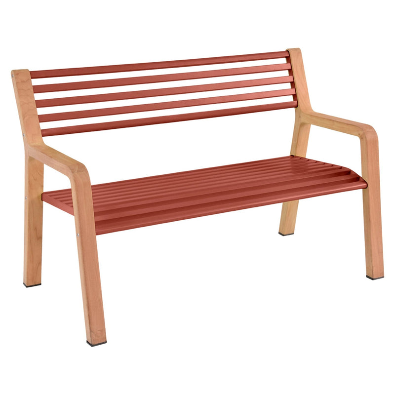 Somerset Bench - Fermob - Outdoor Furniture - Acapulco Blue - HORNE