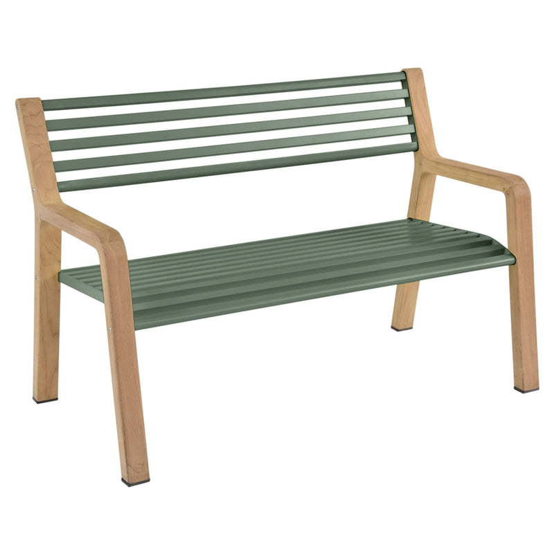 Somerset Bench - Fermob - Outdoor Furniture - Acapulco Blue - HORNE